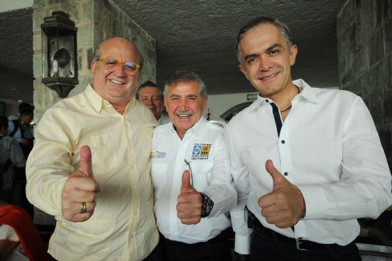 Mancera y Graco Ramírez