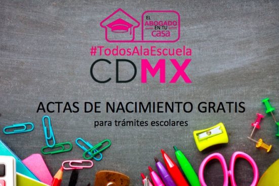 actas nac gratis cdmx