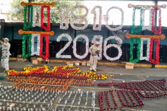 alumbrado led fiestas patrias