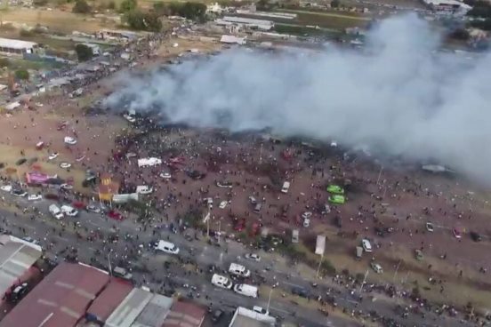 EXPLOSIÓN EN MERCADO DE PIROTECNIA DE TULTEPEC