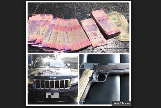 pistola-dinero-coche