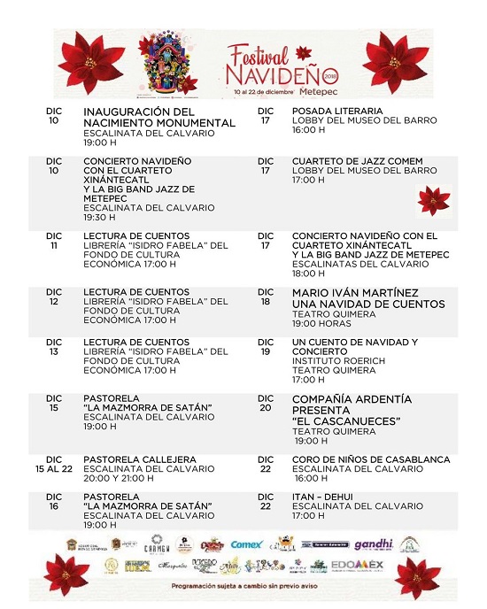 plan navideño metepec