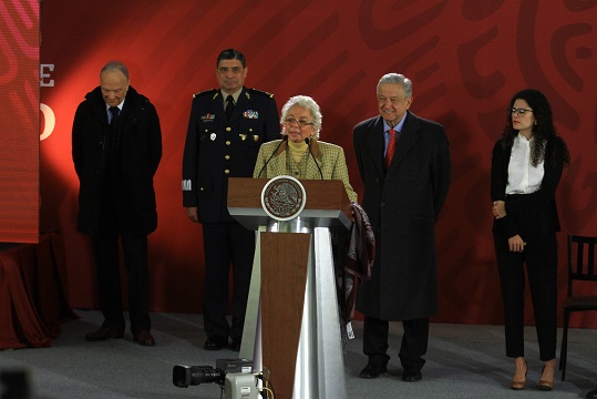 Conferencia de prensa matutina